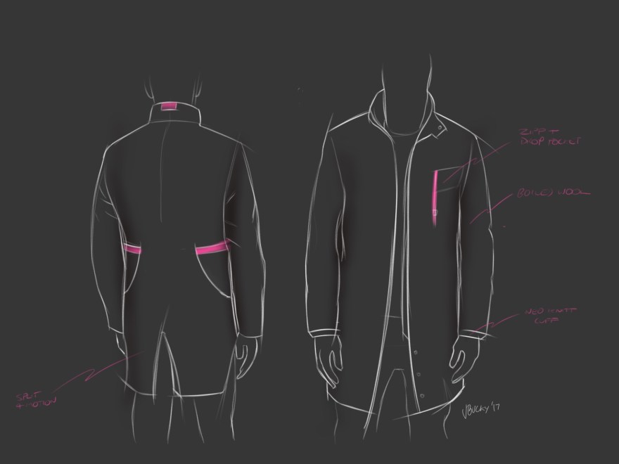 City Winter Cycling Coat